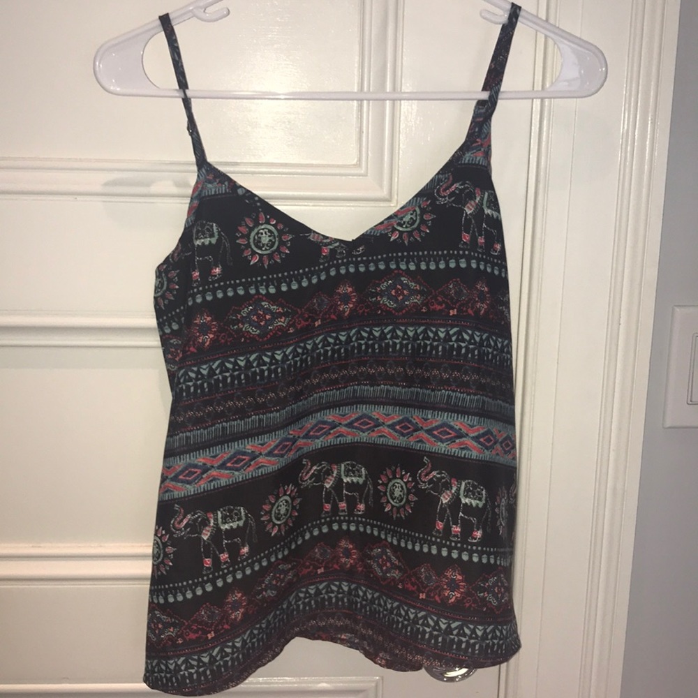 Adjustable strap tank top